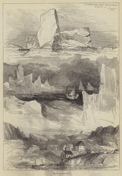 Ekspedycja Arktyczna autorstwa Sir John Charles Robinson